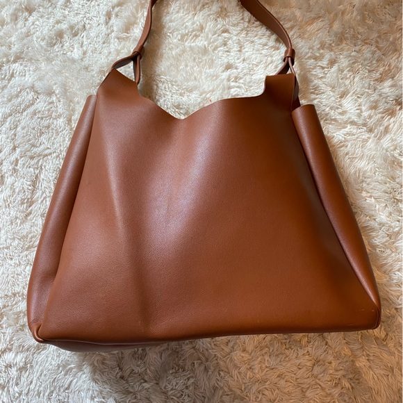 Neiman Marcus Faux Leather Tote - Picture 2 of 4